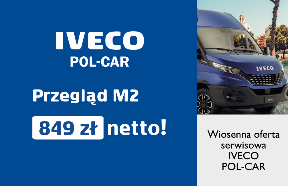 Przegląd M2 849 zł netto